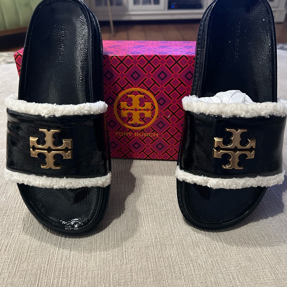 Tory Burch patent slide